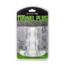 PERFECT FIT DOUBLE TUNNEL PLUG XL TRANSPARENTE
